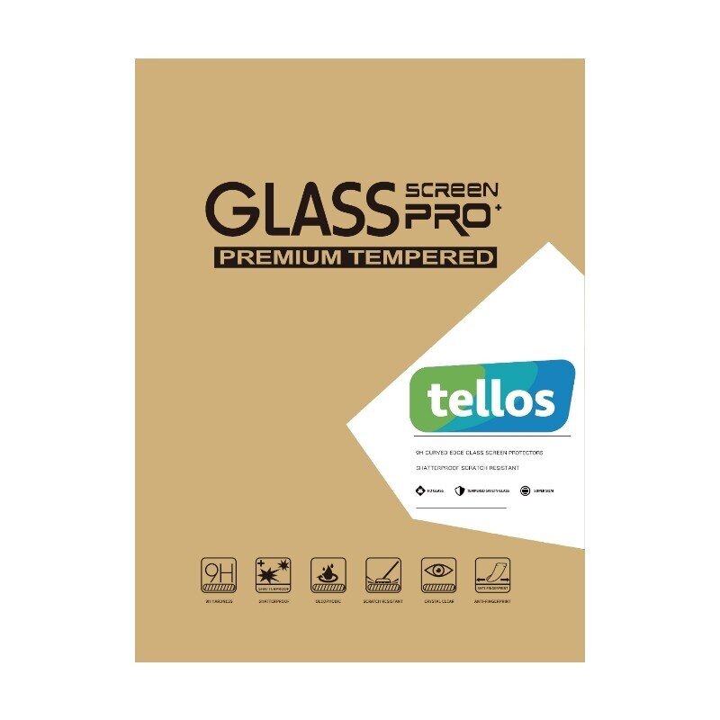 Tellos LCD Screen Pro+ Tempered Glass 51522 цена и информация | Planšečių, el. skaityklių priedai | pigu.lt