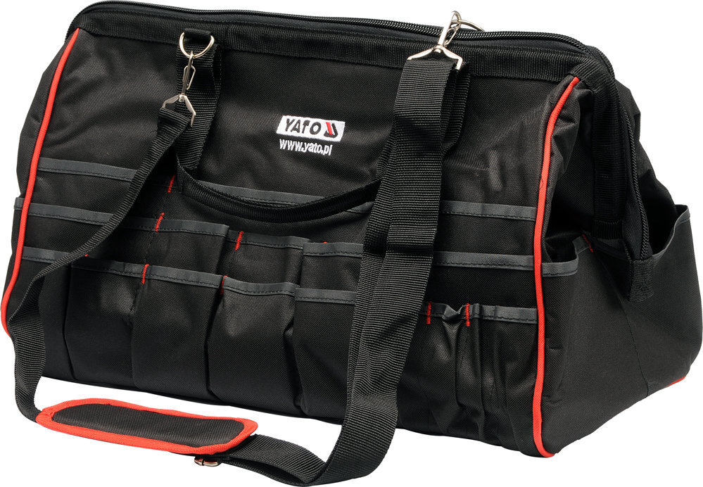 Krepšys įrankiams, 50 kišenių 490x260x340mm Yato (YT-7430) kaina ir informacija | Įrankių dėžės, laikikliai | pigu.lt