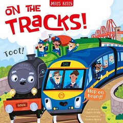 On the Tracks! цена и информация | Книги для самых маленьких | pigu.lt