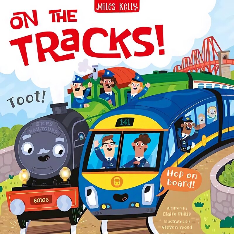 On the Tracks! цена и информация | Knygos mažiesiems | pigu.lt