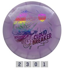 Diskgolfo diskas Discmania Putter Lux Vapor Cloud Breaker, violetinis kaina ir informacija | Diskgolfas | pigu.lt