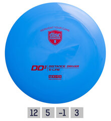 Диск для диск-гольфа Discmania Distance Driver S-line DD3, синий цена и информация | Диск-гольф | pigu.lt