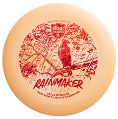 Diskgolfo diskas Discmania Putter D-Line Flex 3 Rainmaker, oranžinis kaina ir informacija | Diskgolfas | pigu.lt