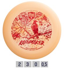 Diskgolfo diskas Discmania Putter D-Line Flex 3 Rainmaker, oranžinis kaina ir informacija | Diskgolfas | pigu.lt