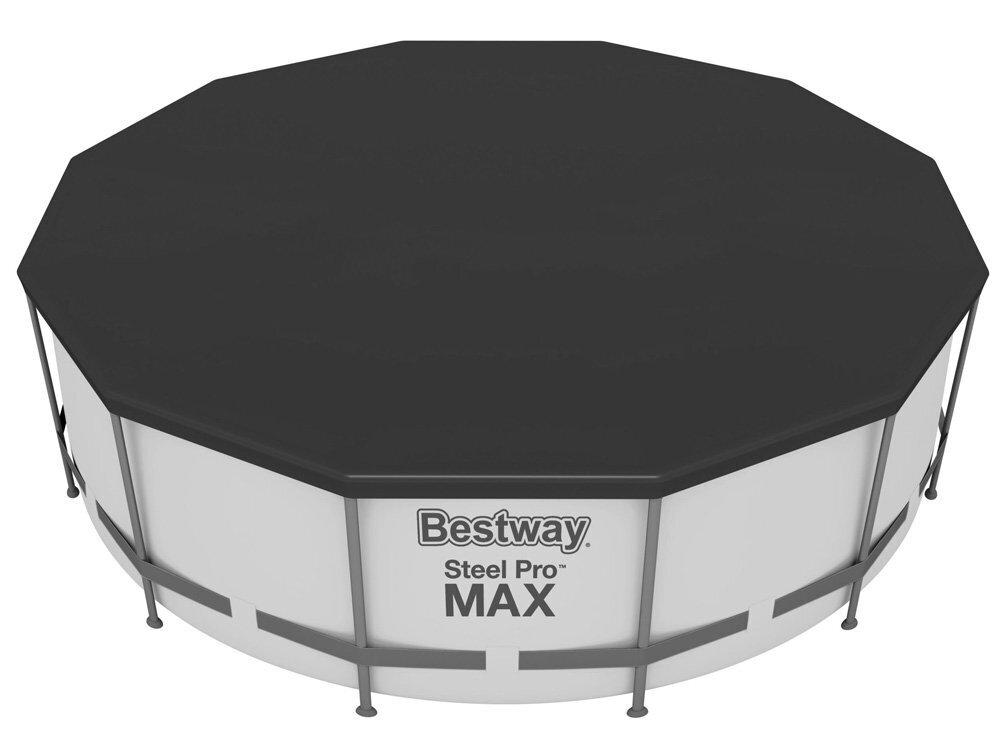Karkasinis baseinas Bestway Steel Pro Max, 366 x 122 cm, su filtru kaina ir informacija | Baseinai | pigu.lt