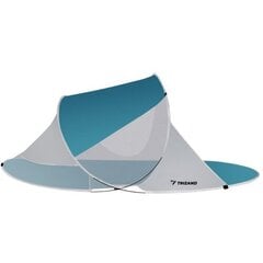 Пляжная палатка Trizand 20974, синяя/белая цена и информация | Палатки | pigu.lt
