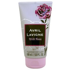 Kūno pienelis Avril Lavigne Wild Rose moterims, 150 ml kaina ir informacija | Parfumuota kosmetika moterims | pigu.lt