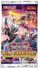 Žaidimo kortų papildymas Yu-Gi-Oh! TCG - Wild Survivors Booster, ENG цена и информация | Настольные игры, головоломки | pigu.lt