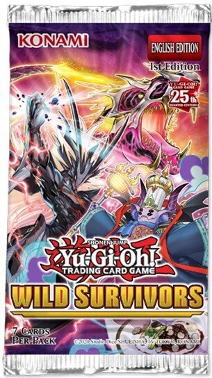 Žaidimo kortų papildymas Yu-Gi-Oh! TCG - Wild Survivors Booster, ENG kaina ir informacija | Stalo žaidimai, galvosūkiai | pigu.lt