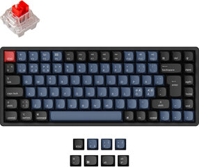 Keychron K2 Pro QMK/VIA kaina ir informacija | Klaviatūros | pigu.lt