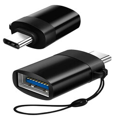 Adapter usb-c to usb 3.0 otg solid цена и информация | Адаптеры, USB-разветвители | pigu.lt