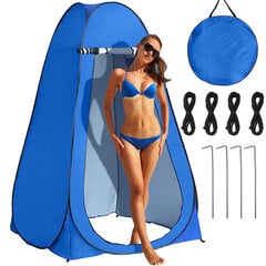 Paplūdimio palapinė Verk Group, mėlyna цена и информация | Палатки | pigu.lt