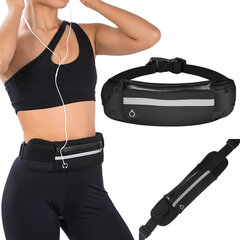 Running belt kidney pouch for bottle phone цена и информация | Другие товары для фитнеса | pigu.lt