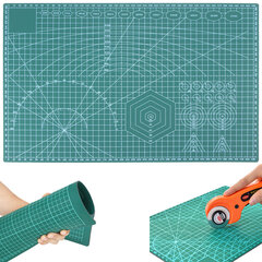 Self-healing cutting mat a3 modelling double-sided цена и информация | Инструменты для обработки кожи | pigu.lt