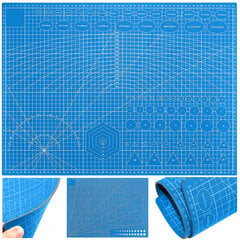 Self-healing cutting mat a2 modelling double-sided цена и информация | Принадлежности для рисования, лепки | pigu.lt