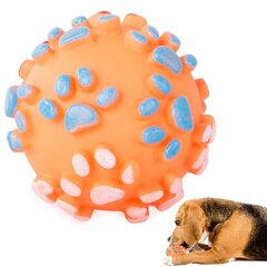 Šunų žaislas girgždantis Dog toys, geltonas цена и информация | Игрушки для собак | pigu.lt