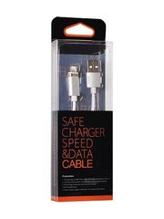 Cable Magnetic Type 1 - USB to Lightning - with detachable plug Iphone 5|6||7|8|X 1 Meter SILVER (blister pack) цена и информация | Кабели для телефонов | pigu.lt