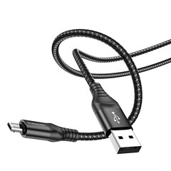 Borofone Cable BX56 Delightful - USB to Type C - 3A 1 metre black цена и информация | Кабели для телефонов | pigu.lt