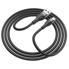 Borofone Cable BX61 Source - USB to Type C - 3A 1 metre black цена и информация | Кабели для телефонов | pigu.lt