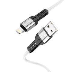 Borofone Cable BX64 Special Silicone - USB to Type C - 3A 1 metre black цена и информация | Кабели для телефонов | pigu.lt