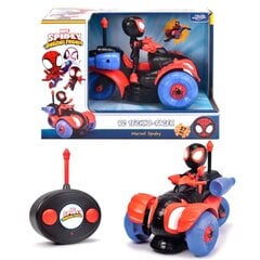 Radijo bangomis valdoma transporto priemonė Jada Toys Marvel Spiderman Spidey Miles Morales цена и информация | Игрушки для мальчиков | pigu.lt