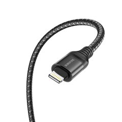 Borofone Cable BX56 Delightful - USB to Type C - 3A 1 metre black цена и информация | Кабели для телефонов | pigu.lt