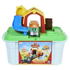 Traukinio trasa Spin Master Mighty Express Farm Station Adventure Bucket kaina ir informacija | Žaislai berniukams | pigu.lt