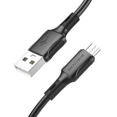 Borofone Cable BX80 Succeed - Type C to Type C - 60W 3A 1 metre black цена и информация | Кабели для телефонов | pigu.lt