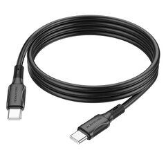 Borofone Cable BX80 Succeed - Type C to Type C - 60W 3A 1 metre black цена и информация | Кабели для телефонов | pigu.lt