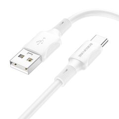 Borofone, USB-A/USB-C, 1 m kaina ir informacija | Kabeliai ir laidai | pigu.lt