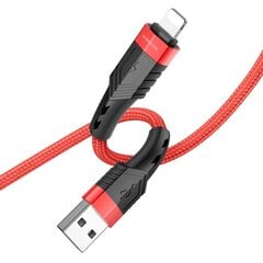 Borofone Cable BU35 Influence - Type C to Lightning - PD 20W 1,2 metres red цена и информация | Кабели для телефонов | pigu.lt