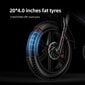 Elektrinis dviratis Engwe Engine X, 20", juodas kaina ir informacija | Elektriniai dviračiai | pigu.lt