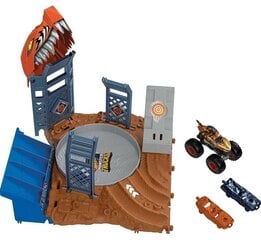 Trasa Mattel Hot Wheels Monster Trucks Arena Smashers Spin-Out Challenge Playset kaina ir informacija | Žaislai berniukams | pigu.lt