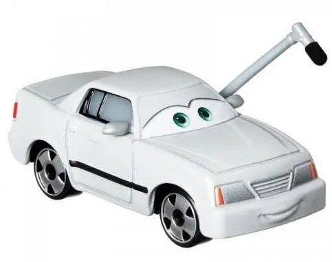 Mašinėlė Cars (Žaibas Makvynas) Derek Wheeliams Mattel Disney Pixar kaina ir informacija | Žaislai berniukams | pigu.lt
