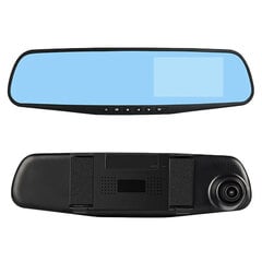 Car Dash Cam DVR-01 Mirror 4,0 inches + rear camera цена и информация | Видеорегистраторы | pigu.lt