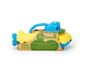 Зеленые игрушки: подводная лодка - синяя кабина (SUBB-1032) цена и информация | Игрушки для малышей | pigu.lt