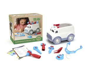 Зеленые игрушки: набор врачей скорой помощи (AMDK-1313) цена и информация | Игрушки для девочек | pigu.lt