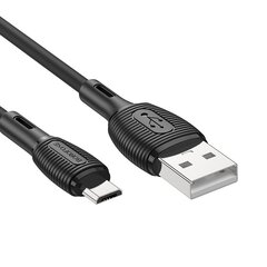 Borofone Cable BX86 Advantage - USB to Type C - 3A 1 metre white цена и информация | Кабели для телефонов | pigu.lt