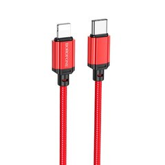 Borofone Cable BX87 Sharp - Type C to Lightning - PD 20W 1 metre black цена и информация | Кабели для телефонов | pigu.lt