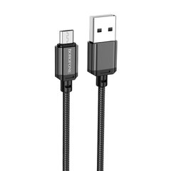 Borofone, USB-A/Micro USB, 1 m цена и информация | Кабели и провода | pigu.lt