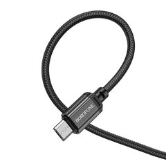 Borofone, USB-A/Micro USB, 1 m цена и информация | Кабели и провода | pigu.lt