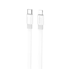 Borofone Cable BX89 Union - USB to Type C - 3A 1 metre white-green цена и информация | Кабели для телефонов | pigu.lt