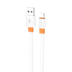 Borofone Cable BX89 Union - USB to Type C - 3A 1 metre white-grey цена и информация | Кабели для телефонов | pigu.lt