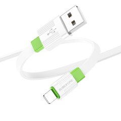 Borofone Cable BX89 Union - USB to Type C - 3A 1 metre white-grey цена и информация | Кабели для телефонов | pigu.lt