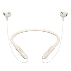 Neckband Magnetic Sport Earphones Baseus Bowie P1 (creamy-white) цена и информация | Наушники | pigu.lt