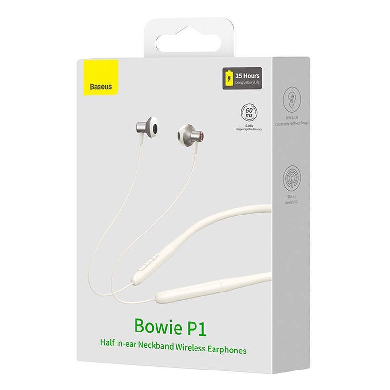 Baseus Bowie P1 Neckband kaina ir informacija | Ausinės | pigu.lt