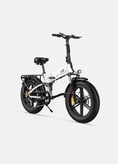 Elektrinis dviratis Engwe Engine X, 20", baltas kaina ir informacija | Elektriniai dviračiai | pigu.lt