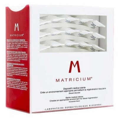 Veido serumas ampulėse Bioderma Matricium, 30 x 1 ml цена и информация | Veido aliejai, serumai | pigu.lt