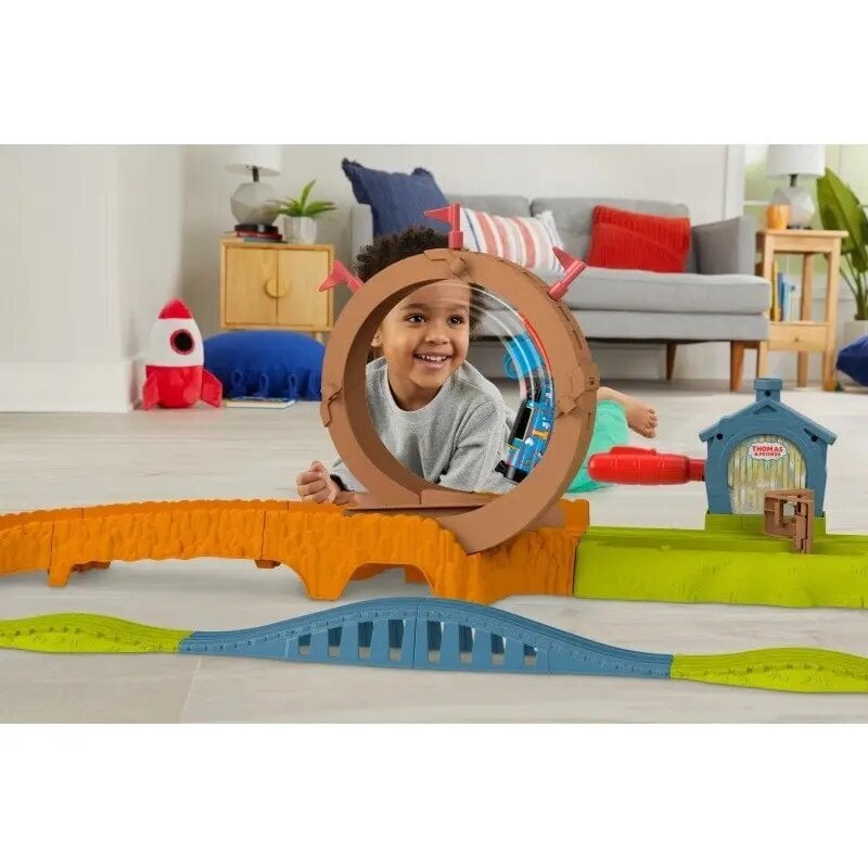 Traukinio trasa Fisher Price Thomas and Friends Queue Epic Loop kaina ir informacija | Žaislai berniukams | pigu.lt