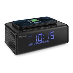 Радиочасы Audizio Cuneo DAB+ с беспроводной зарядкой цена и информация | Радиоприемники и будильники | pigu.lt